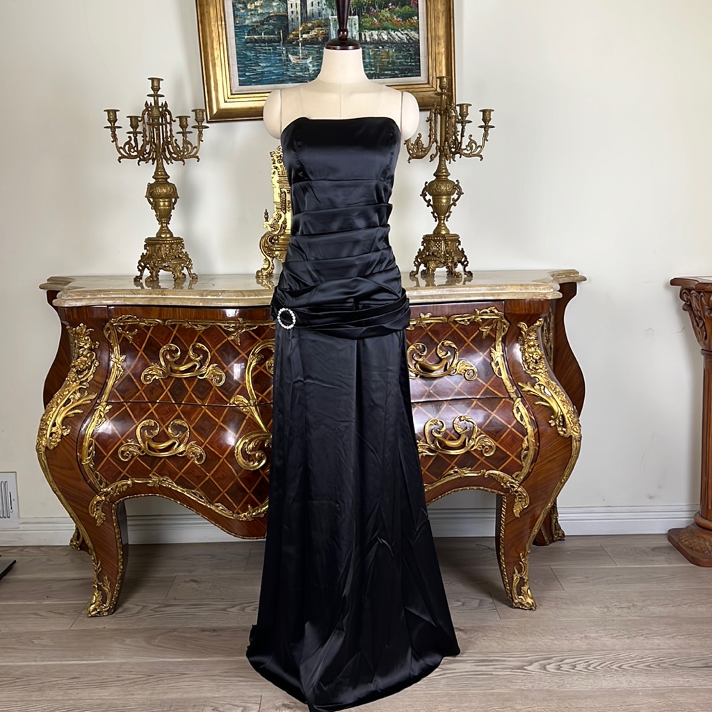 Women,S Formal Zipper Back Evening Prom Long Dress